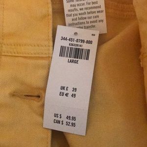 Yellow jean jacket